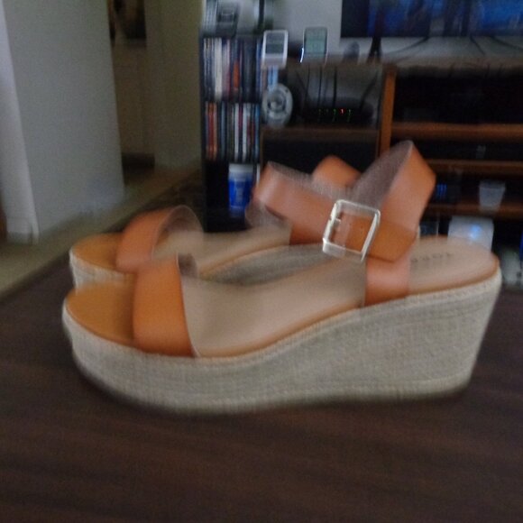 Torrid Espadrille Platform Wedge Sandal Pre Owned Sz 13ww - Picture 4 of 7